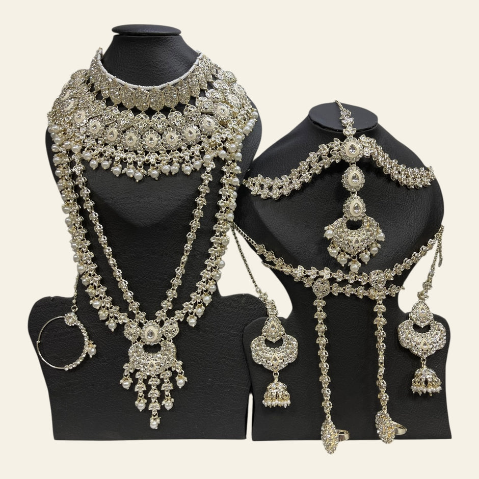 Ivory Colour Bridal Set