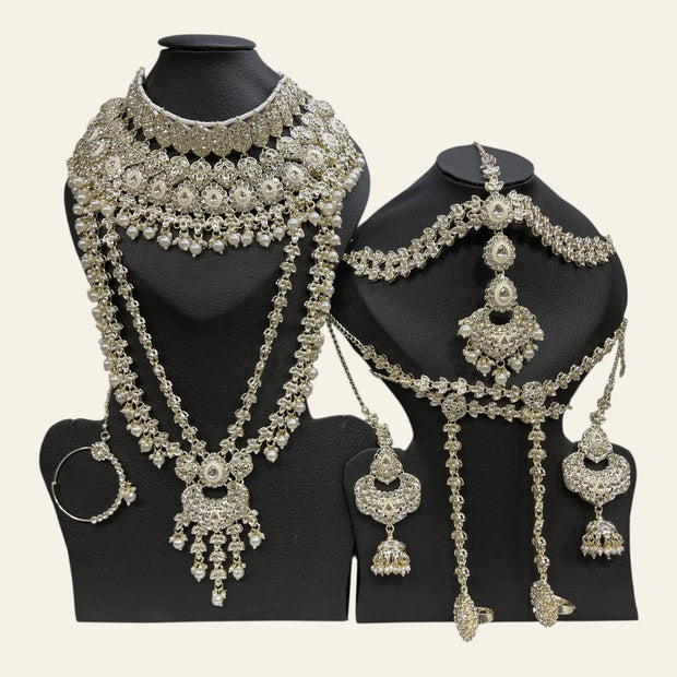 Ivory Colour Bridal Set