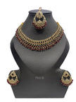 Maroon necklace