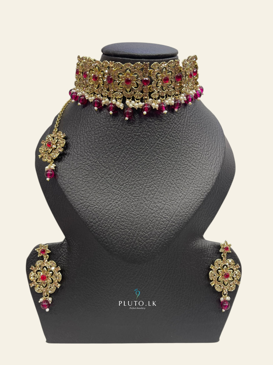 Magenta Necklace