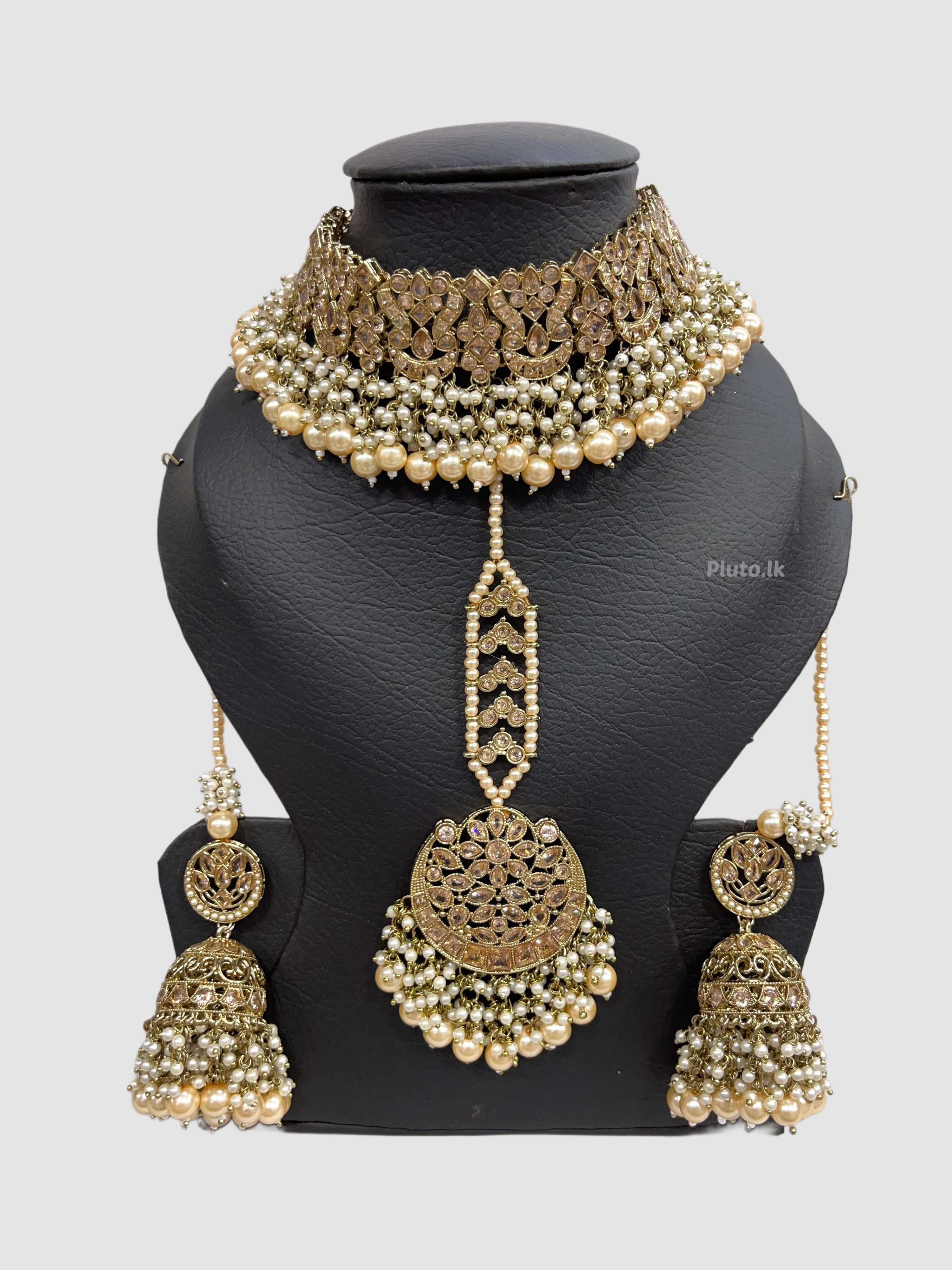 Gold Lehenga Necklace