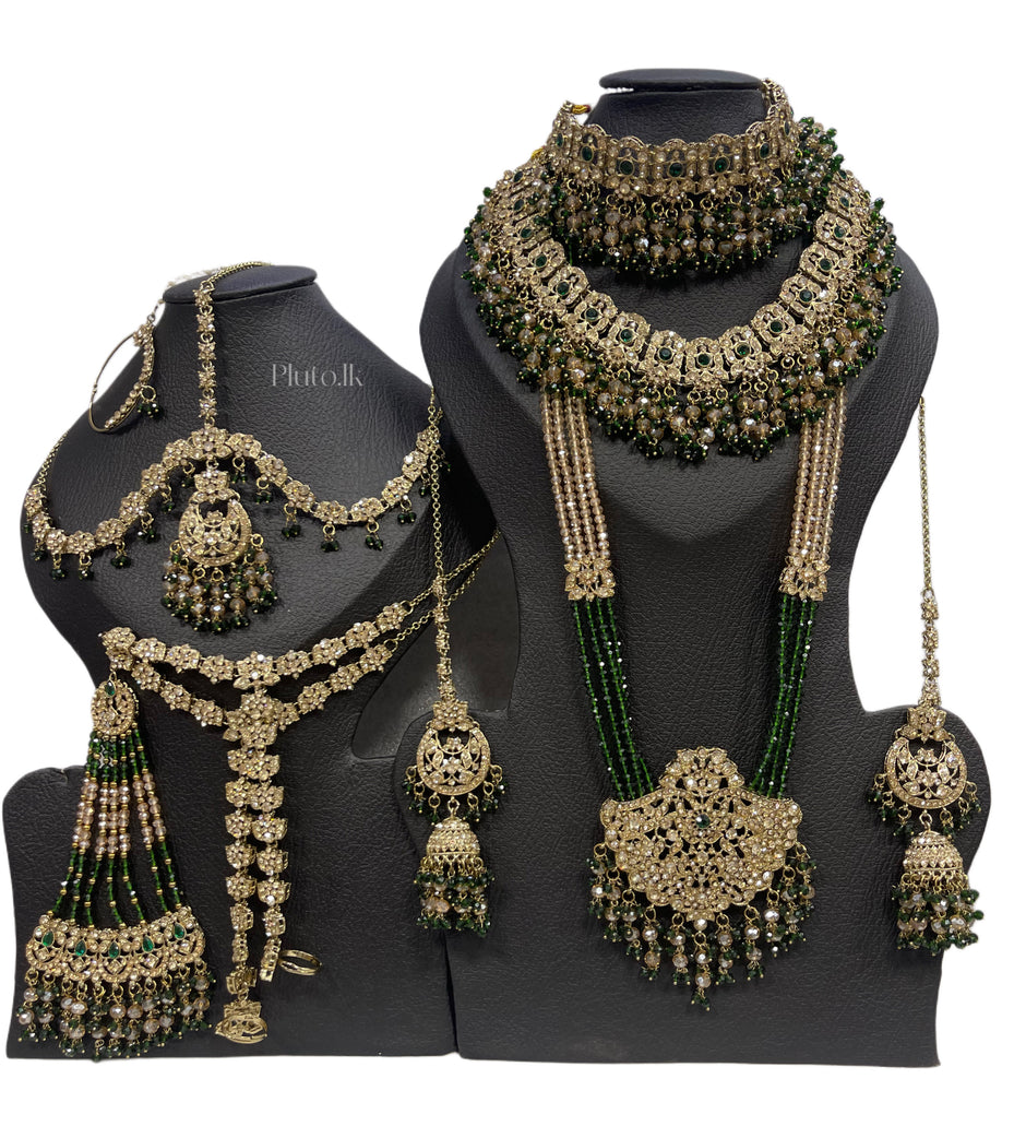 Maroon Bridal Set