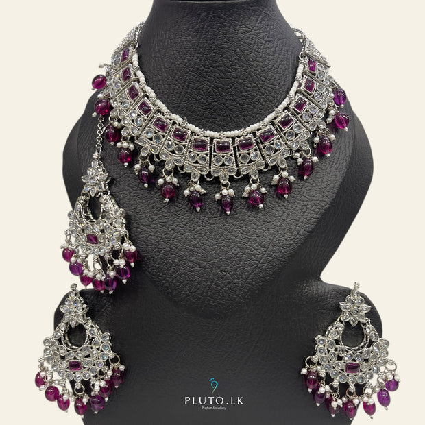 Dark purple Necklace