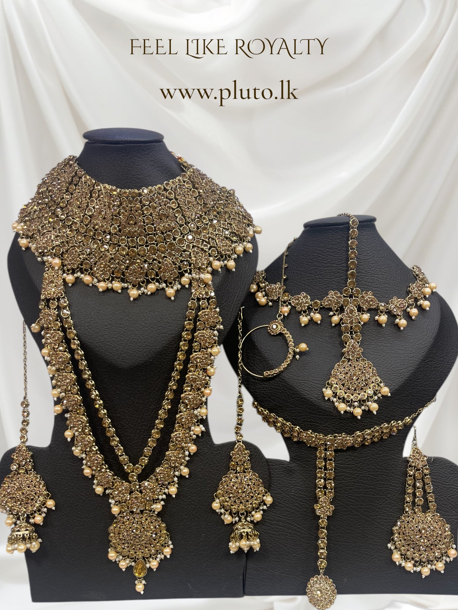 Gold Colour bridal set