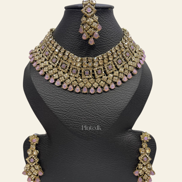 Purple Colour necklace