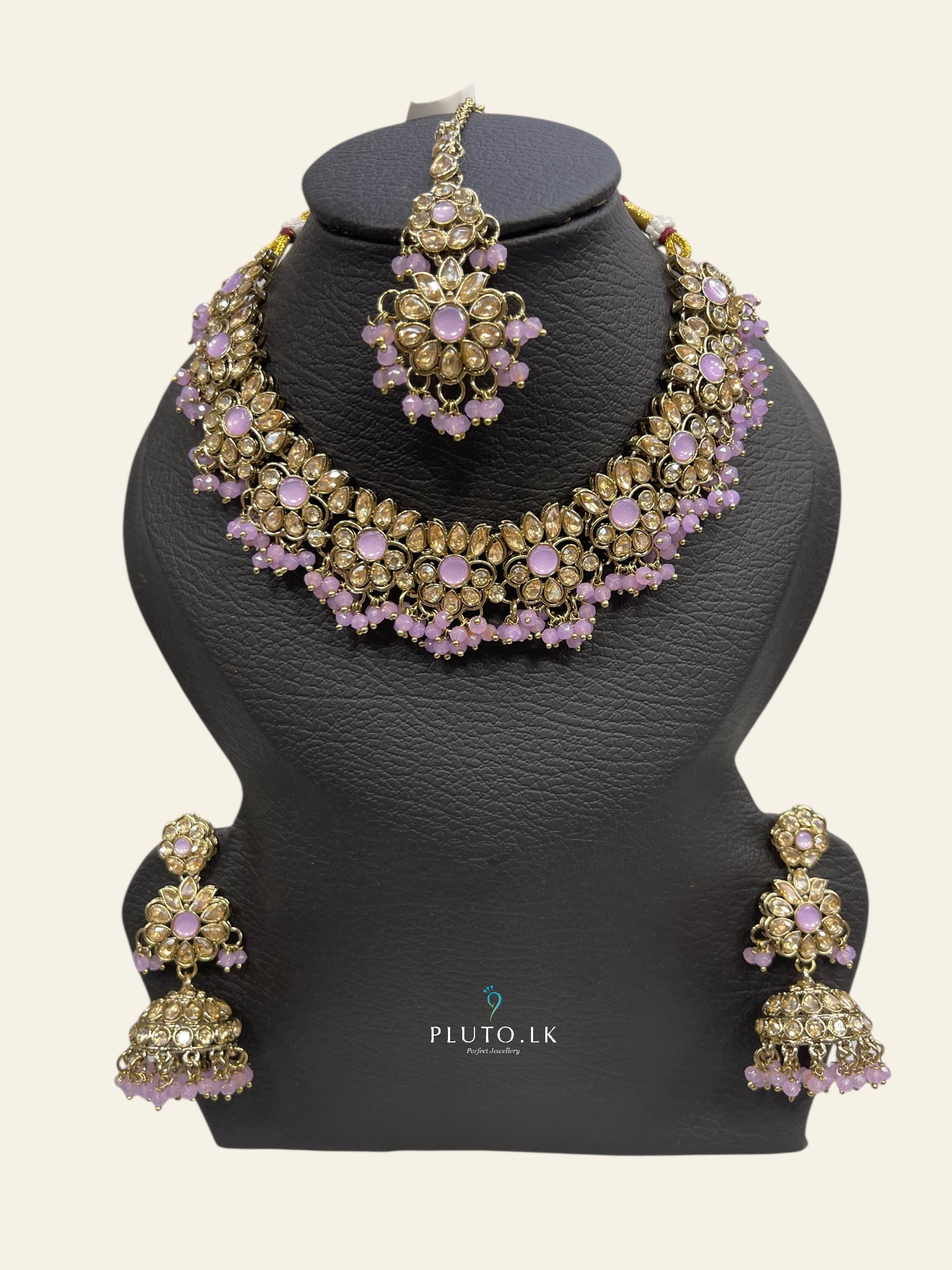 Purple Colour Necklace